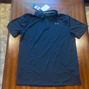 Under Armour Youth Navy Polo Shirt